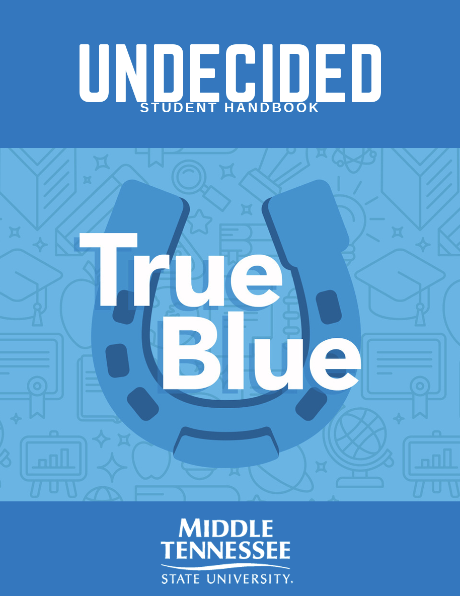 Middle Tennessee State University Undecided Student Handbook